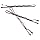 Amazon Basics Bobby Pins, Brown Hair Pins for all Hair types, 72 Count