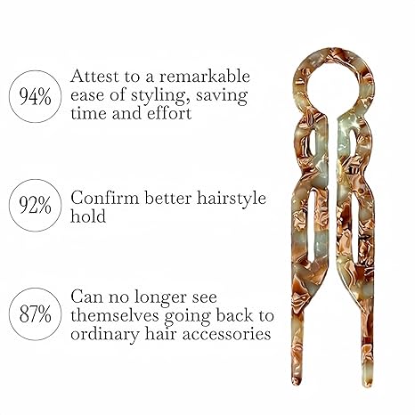 Prestige Hairpin, Lialysoff Hair Pins for women, Suitable for All Hair Types (set 1-4pcs)